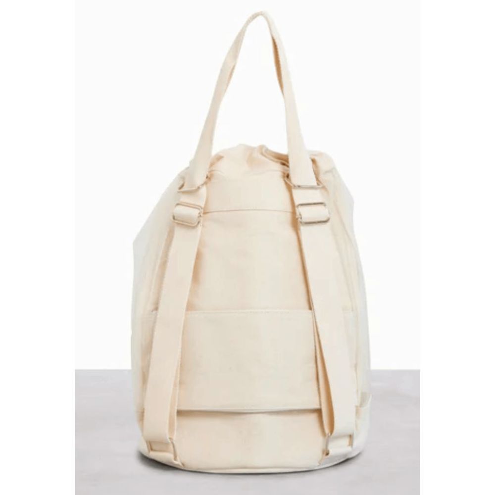 NWT BEIS The High-brid Mesh Backpack in Beige - Picture 10 of 13